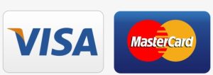 Visa MasterCard Logo for rental